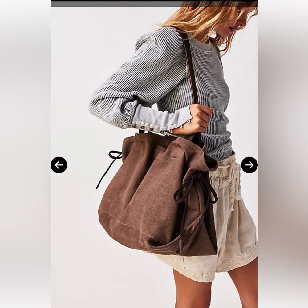 FREE PEOPLE 
Daybreaker Tote - French Workwear